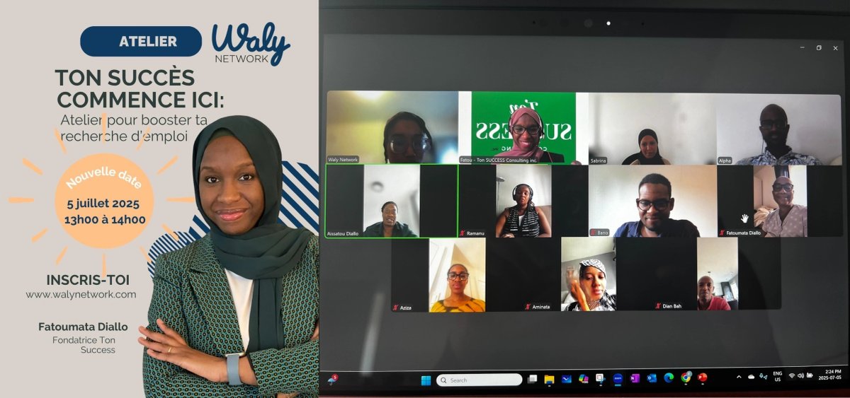 A career workshop with Waly Network · 2025.