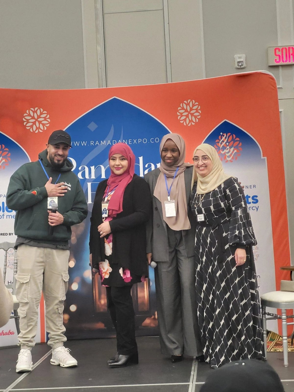 EmpowerHer at Ramadan Expo 2025: sharing experiences and perspectives.